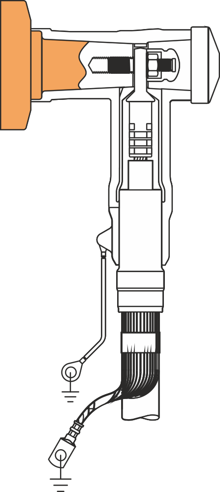 630/1250 A - 'C1/C2' típusú átvezetőkhöz